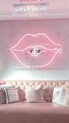 LETRERO NEÓN LABIOS 90X60