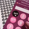 PLANILLA DE STICKERS PARA TARJETA DE FIDELIDAD