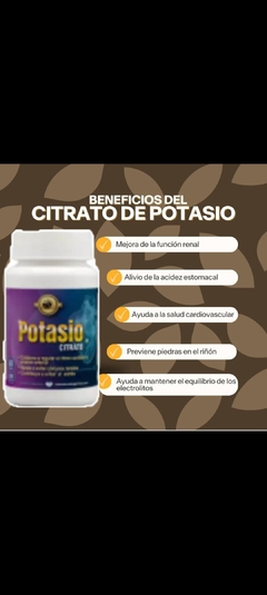 Potasio y Magnesio Citrato - Vida Naturalmente Sana