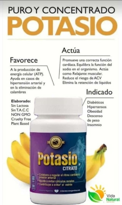 Potasio Citrato 60comp. en internet