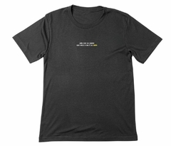 Camiseta Básica Não Vem de Garfo Preta - comprar online