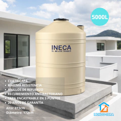 TANQUE DE AGUA CLÁSICO INECA 5000L - comprar online