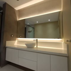 Espejo Con LED Rectangular Horizontal
