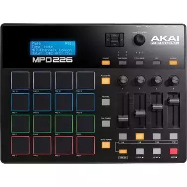 CONTROLADOR MIDI AKAI MPD226
