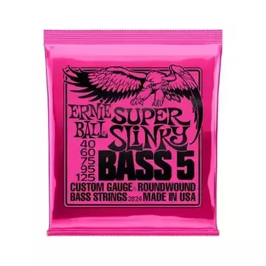 ENC ERNIE BALL P/ BAIXO 0,40 125 5C SUPER SLINKY