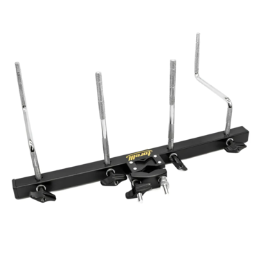 MINI RACK DE PERCUSSAO 4 HASTES F4 PRETO TORELLI TA454 - comprar online