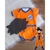 Body Temático Mesversário Goku - Conjunto com Body e Touca Dragon Ball na internet