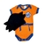 Body Temático Mesversário Goku - Conjunto com Body e Touca Dragon Ball - Baby Hype
