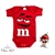 Body Temático para Bebê - M&Ms - Mesversário Divertido - comprar online