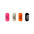 BORRACHA OVAL NEON BRW