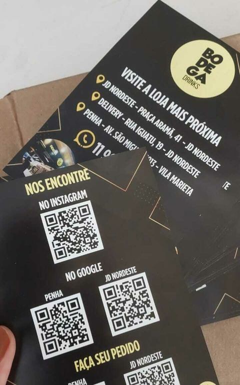 Panfletos 10x14 cm - Couché brilho - Frente e Verso - comprar online