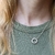 Collar circunferencia - Cruz handmade