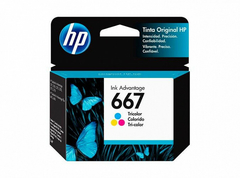 Cartucho de Tinta HP 667 Color