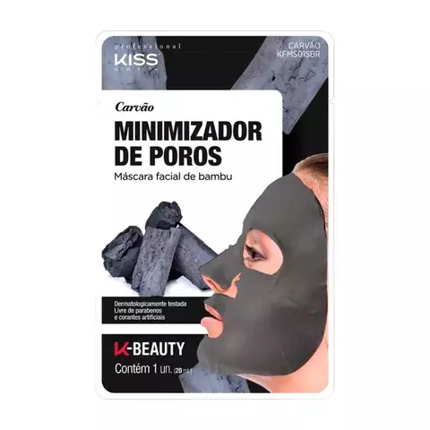 Ruby Kisses Máscara Facial de Bambu Carvão - comprar online