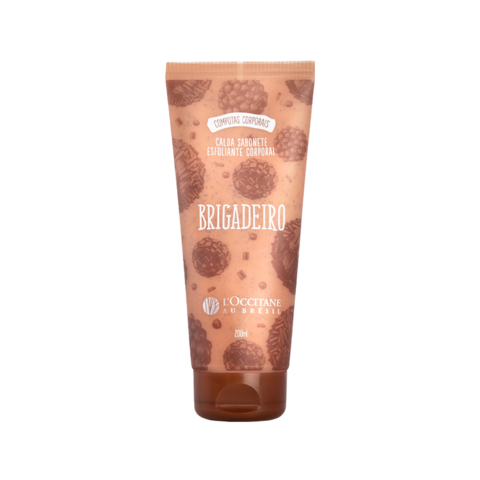L'Occitane au Brésil Brigadeiro Calda Esfoliante Corporal 200ml - comprar online
