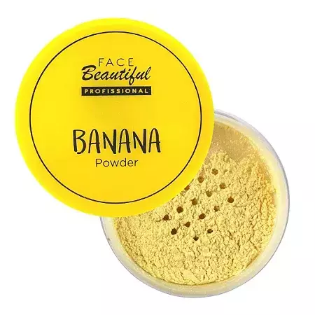 Pó Solto Banana Efeito Matte Aveludado Face Beautiful