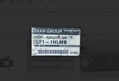 Seccion Marco Radiador Izq Nissan March 2012-2020 #7456 - PARTSFINDER AUTOPARTES