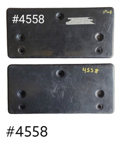 Portaplaca Vw Bora 2005-2010 #4558