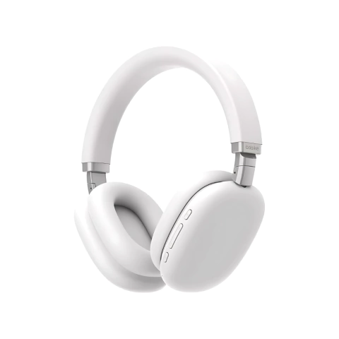 Fone de Ouvido Bluetooth 5.3 Basike Estéril Dobrável Headset Cancelamento de ruído - Henbercom