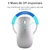 Mouse Sem Fio Recarregável Wireless Led Rgb Ergonômico - loja online
