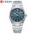 Relógios masculino impermeável de aço quartz Curren - comprar online