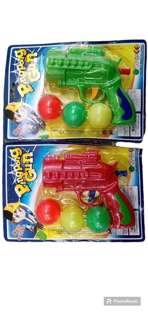 PISTOLA LANZA PELOTAS