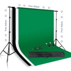 SH-Kit de soporte de fondo de fotografía, sistema de soporte ajustable, fondos de fotografía en internet