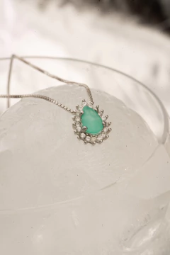 Colar Veneziana 4 mm Cravação Princesa Colombiana - comprar online