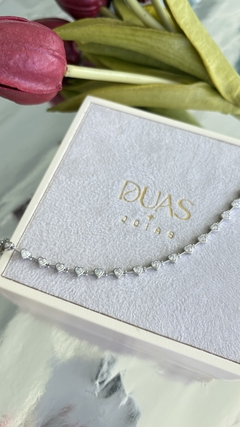 PULSEIRA RIVIERA FIO FACA CORAÇÕES - comprar online