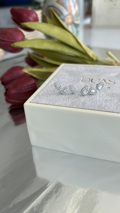 Brinco earcuff 3 gotas - comprar online