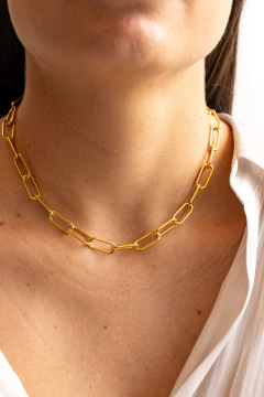 Colar Chocker Elos na internet