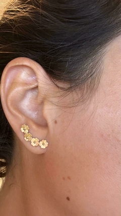 Brinco earcuff 4 trevinhos - comprar online