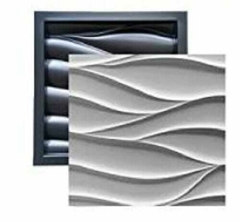 Forma para Gesso 3D - Modelo Chamas