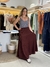 Saia Tricot Canelada Susana - Trelass - Moda Feminina Atemporal