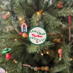 Bastidor de Natal personalizado - Promocional 5 unidades - loja online