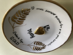 Pratinho porcelana Jóia do Dia - Guardo Depois - Personalizado - comprar online