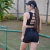 Short com bolsos preto - comprar online