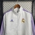 Corta vento Dupla Face Real Madrid 23/24 Adidas Uniseex - Branca na internet