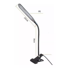 Lámpara Velador Luz Led Flexible Usb (Color Negro) - comprar online