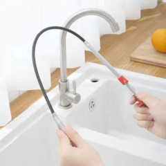 Cinta destapa-cañería con garra (elimina obstrucciones. Largo: 1 m) - comprar online