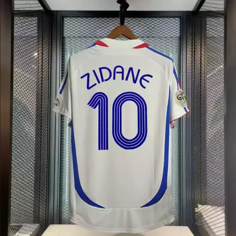 Camisa Retrô Seleção França II #10 Zidane - 2006 - comprar online