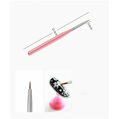 Kit 15 Pincéis Decoração Unhas - comprar online