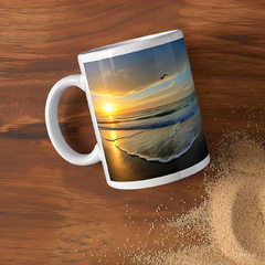 Caneca Porcelana Branca - comprar online