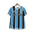 Camisa Grêmio I 24/25 Umbro Torcedor Masculino - Preto, branco e azul - Todos os Patrocínios
