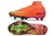 Chuteira Trava Mista Nike Air Zoom Mercurial Superfly 10 Elite - Laranja, amarela e rosa - BR SOCCER | Camisas de time e artigos esportivos 