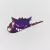 Camiseta "GENGAR" BORDADA - 100% ALGODÃO