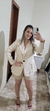 MAXIBLAZER BEGE ALFAIATARIA