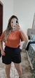 SHORT ALFAIATARIA PRETO MODELO ZARA