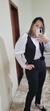 CAMISA BRANCA MANGA LONGA BUFANTE COM ZÍPER NOS PUNHOS - Anna Castro Store
