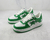 A Bathing Ape Bape Sta Low “Green”